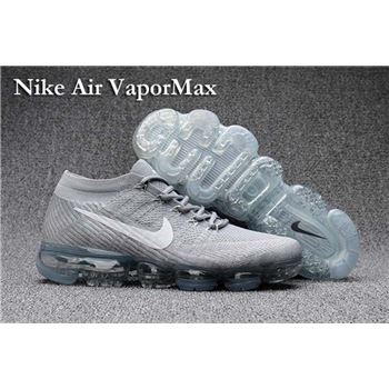 Nike Air VaporMax 2018 Men's Running Shoes Silver